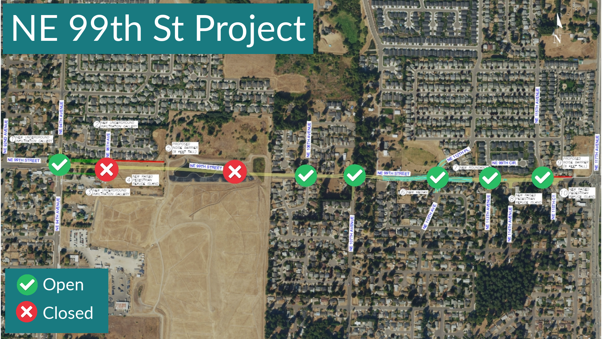Northeast 99th Street | Clark County